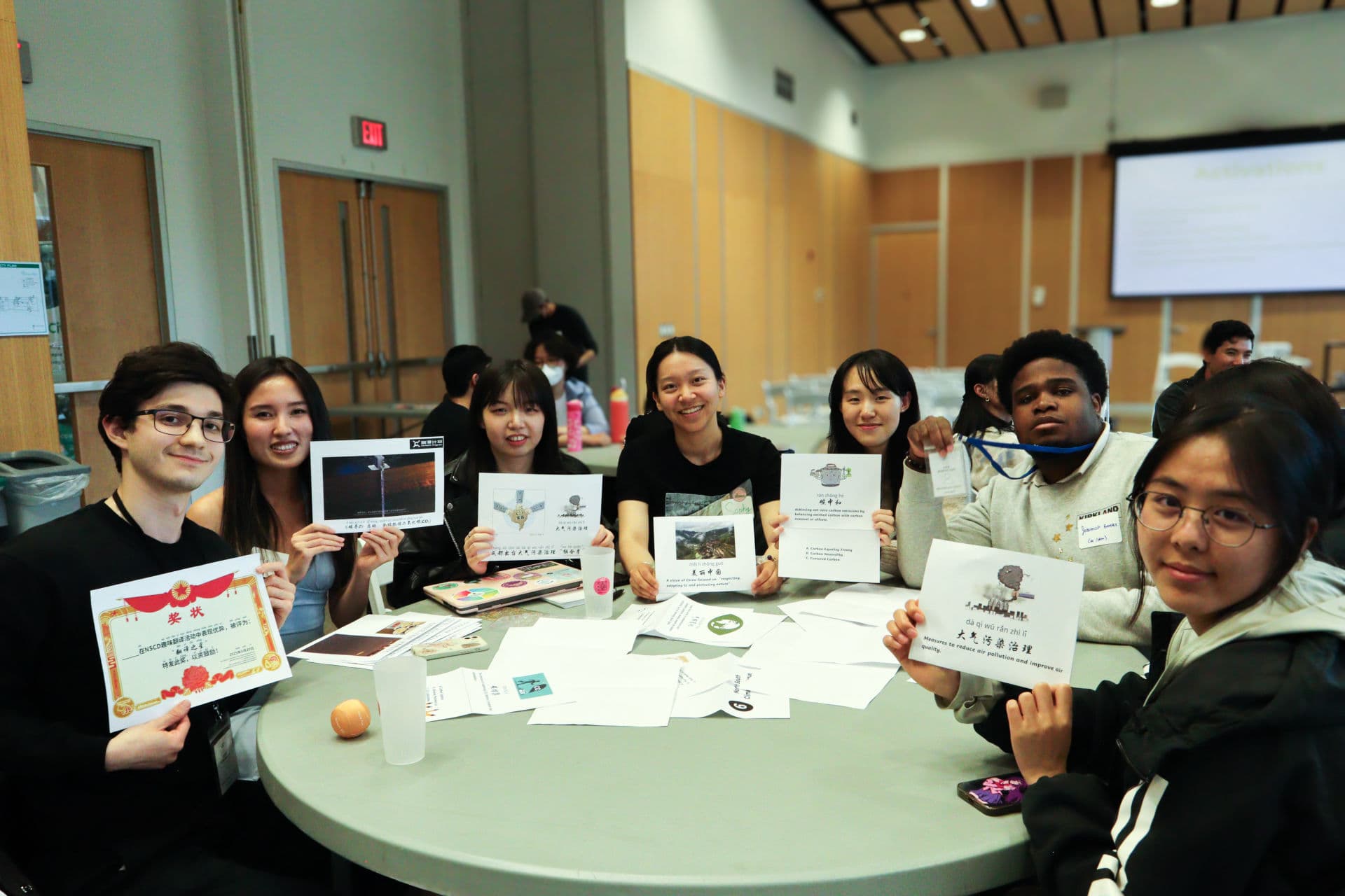 Participants and organizers gathered at CityHive Vancouver's Shifting Systems: Youth Action Community Showcase.